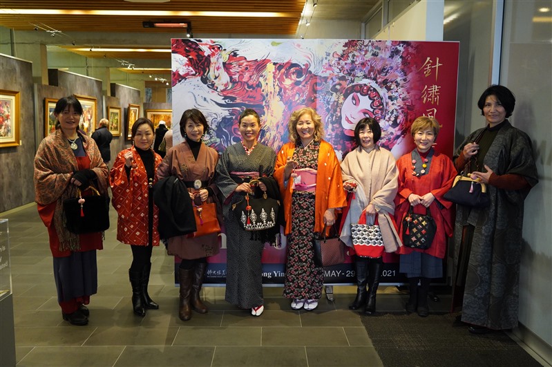 Visit of Japanese Kimono Club Added Colours to Magnificence of